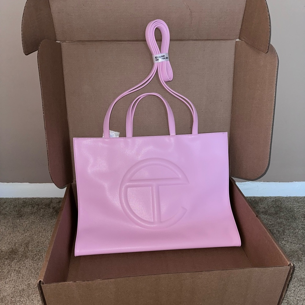 Large Telfar Bubblegum Pink Bag
